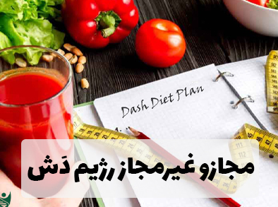 مجاز و غیر مجاز رژیم دَش